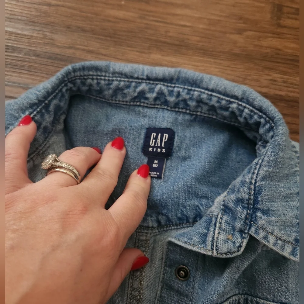 GAP Light Blue Denim Shirt